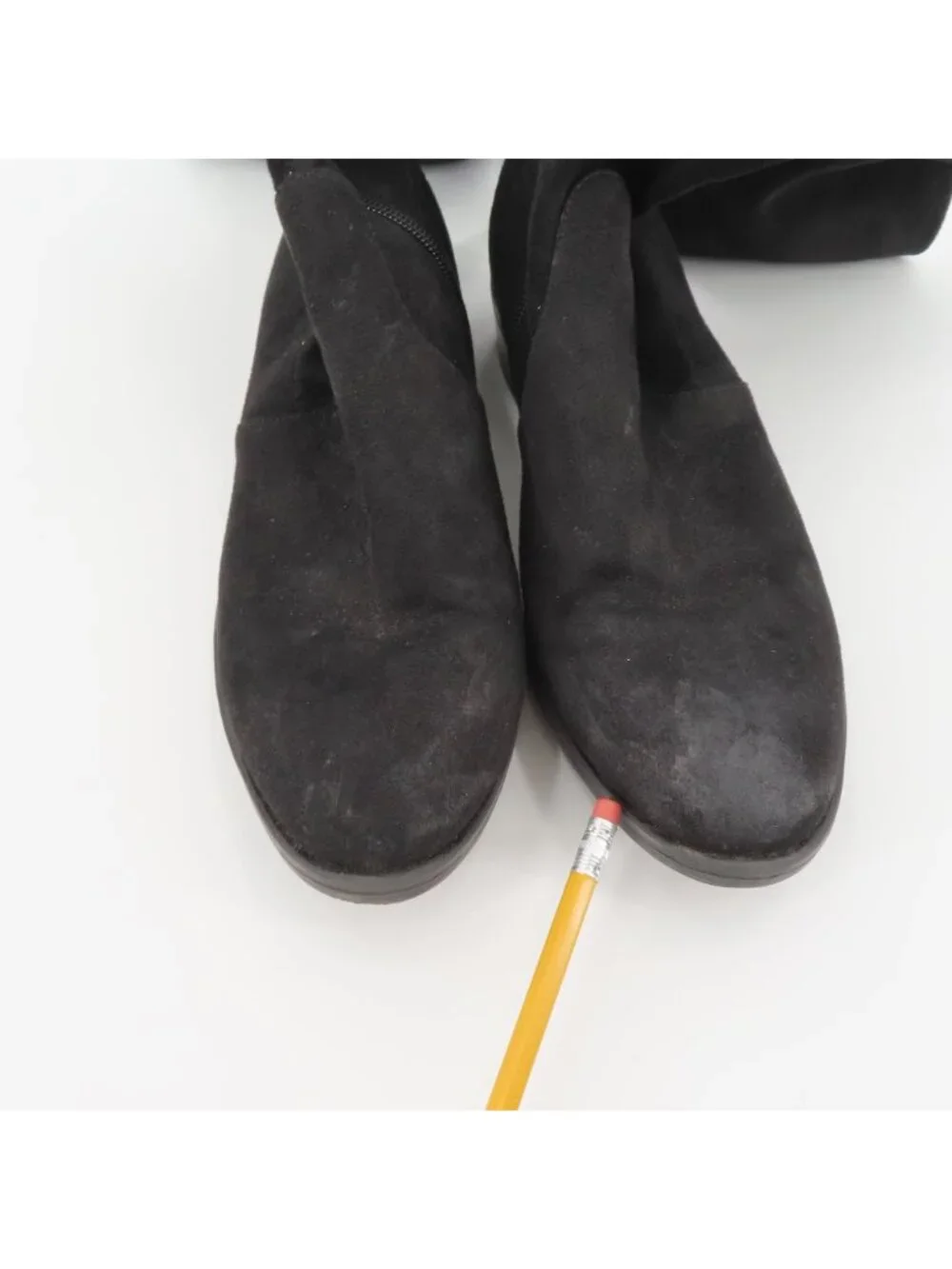 Sam Edelman Womens 8.5 M Paloma Over Knee High Black Drawstring Boots Fabric